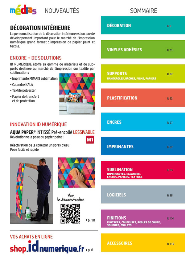 Actu 2015 Product Catalogue 2016 Page Sommaire Id Numérique